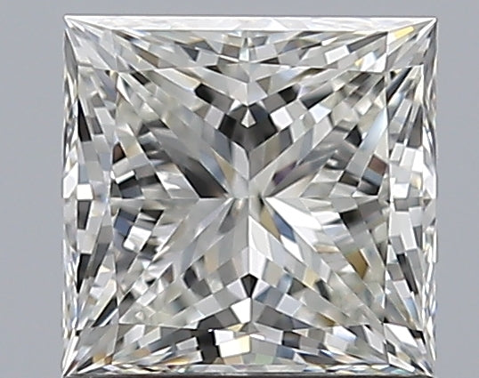 1.2 Carat Princess Natural Diamond with  Cut Diamond in 14KT  view 1
