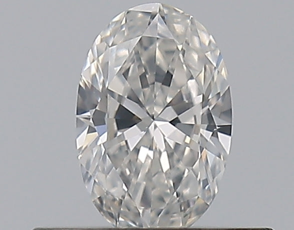 0.3 Carat Oval Natural Diamond with  Cut Diamond in 14KT  view 1
