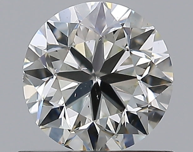 0.75 Carat Round Natural Diamond with  Cut Diamond in 14KT  view 1
