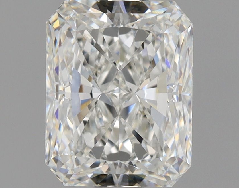 1.01 Carat Radiant Natural Diamond with  Cut Diamond in 14KT  view 1
