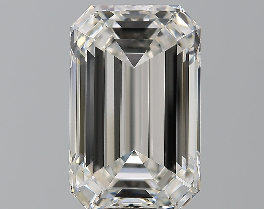 8.01 Carat Emerald Natural Diamond with  Cut Diamond in 14KT  view 1
