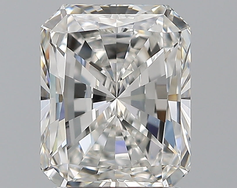 1.7 Carat Radiant Natural Diamond with  Cut Diamond in 14KT  view 1
