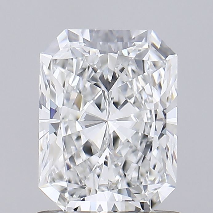 1.08 Carat Radiant Lab Diamond with  Cut Diamond in 14KT  view 1
