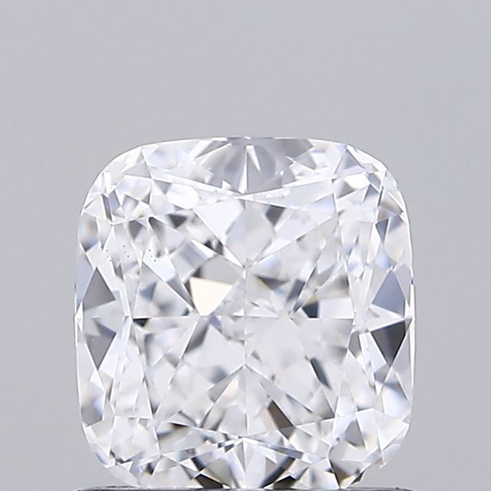 1.03 Carat Cushion Lab Diamond with  Cut Diamond in 14KT  view 1
