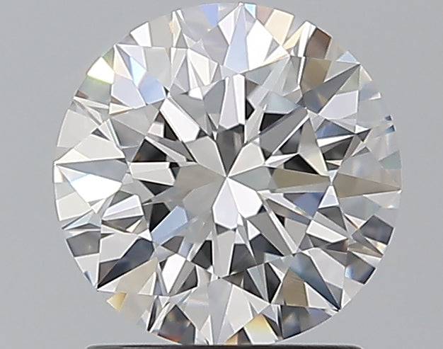1.51 Carat Round Natural Diamond with  Cut Diamond in 14KT  view 1
