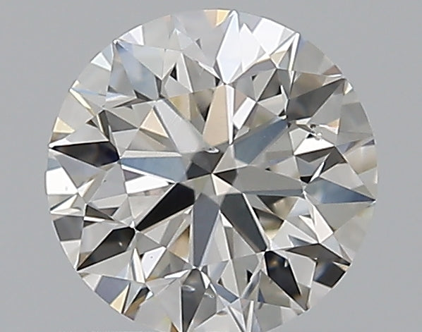 0.76 Carat Round Natural Diamond with  Cut Diamond in 14KT  view 1
