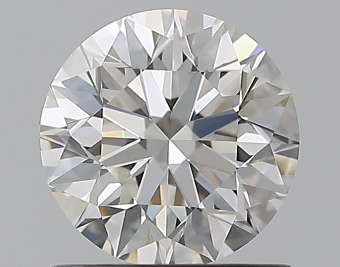0.96 Carat Round Natural Diamond with  Cut Diamond in 14KT  view 1
