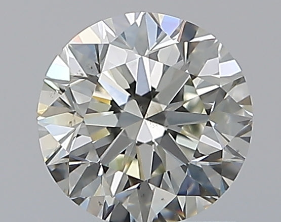1.0 Carat Round Natural Diamond with  Cut Diamond in 14KT  view 1
