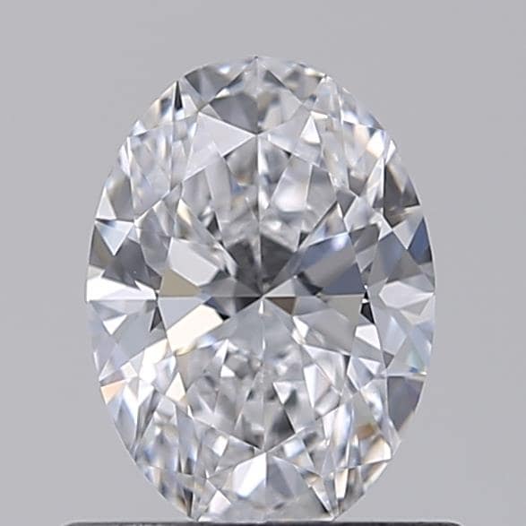 1.98 Carat Oval Lab Diamond with  Cut Diamond in 14KT  view 1
