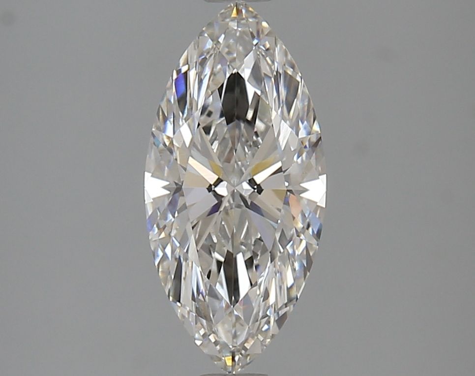 1.72 Carat Marquise Lab Diamond with  Cut Diamond in 14KT  view 1
