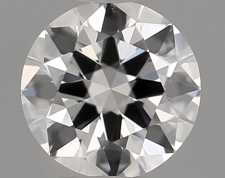 0.3 Carat Round Natural Diamond with  Cut Diamond in 14KT  view 1
