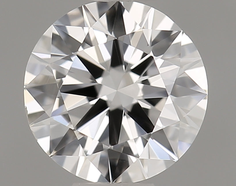 0.5 Carat Round Natural Diamond with  Cut Diamond in 14KT  view 1
