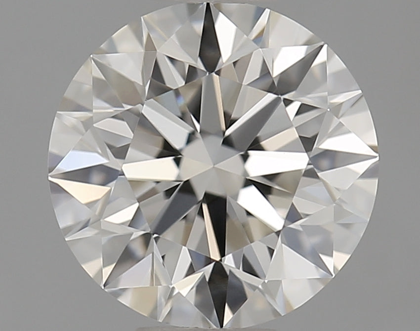 0.81 Carat Round Natural Diamond with  Cut Diamond in 14KT  view 1
