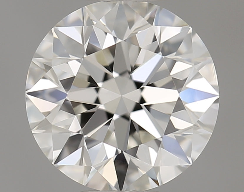 0.75 Carat Round Natural Diamond with  Cut Diamond in 14KT  view 1
