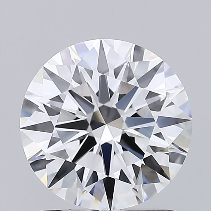1.55 Carat Round Lab Diamond with  Cut Diamond in 14KT  view 1
