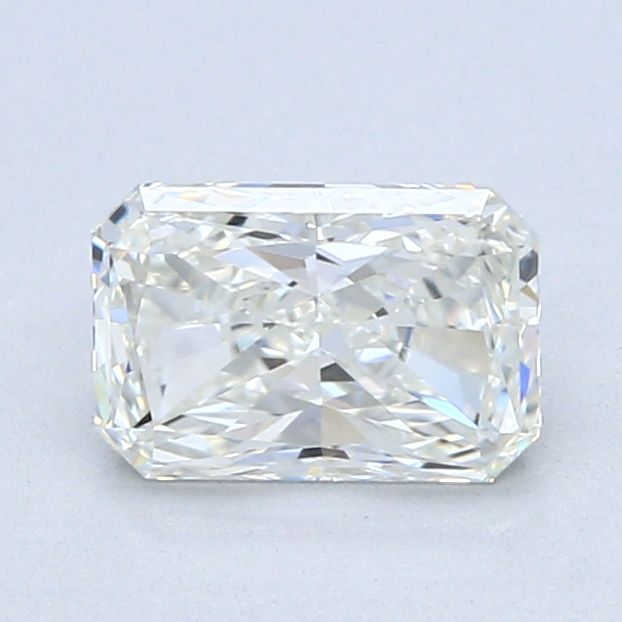 1.03 Carat Radiant Natural Diamond with  Cut Diamond in 14KT  view 1
