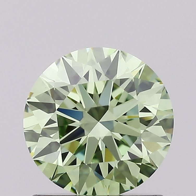 1.04 Carat Round Lab Diamond with  Cut Diamond in 14KT  view 1
