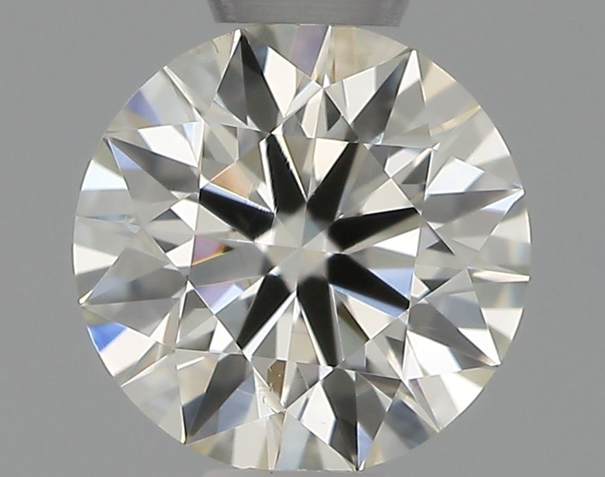0.4 Carat Round Natural Diamond with  Cut Diamond in 14KT  view 1
