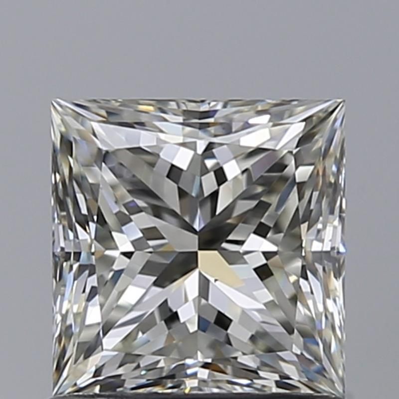 1.0 Carat Princess Natural Diamond with  Cut Diamond in 14KT  view 1
