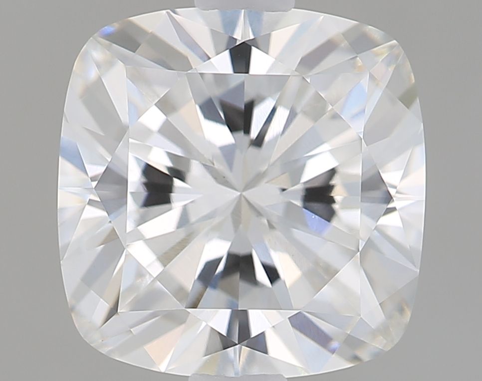 2.15 Carat Cushion Lab Diamond with  Cut Diamond in 14KT  view 1
