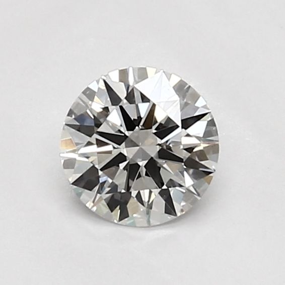 0.6 Carat Round Lab Diamond & 0.61 Carat Round Lab Diamond with  Cut Diamond in 14KT  view 1

