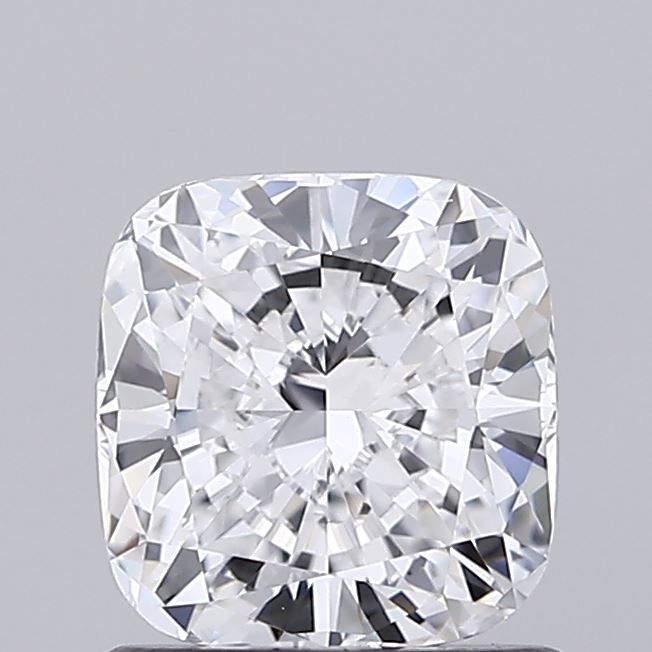 1.01 Carat Cushion Lab Diamond with  Cut Diamond in 14KT  view 1
