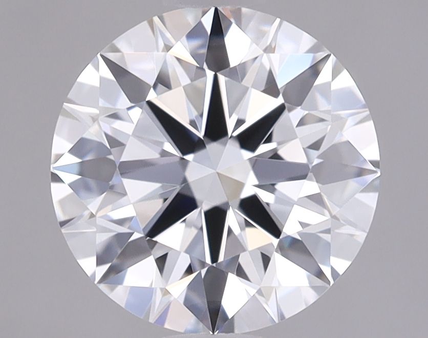 1.27 Carat Round Lab Diamond with  Cut Diamond in 14KT  view 1
