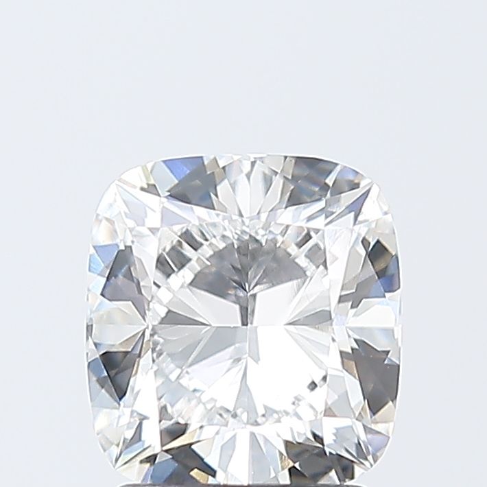 2.0 Carat Cushion Lab Diamond with  Cut Diamond in 14KT  view 1
