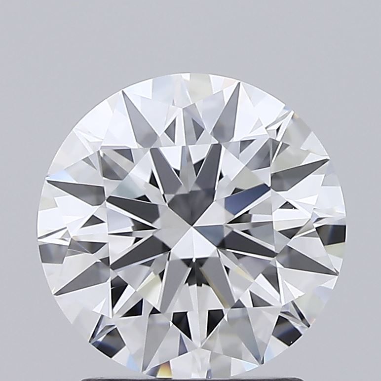 2.09 Carat Round Lab Diamond with  Cut Diamond in 14KT  view 1
