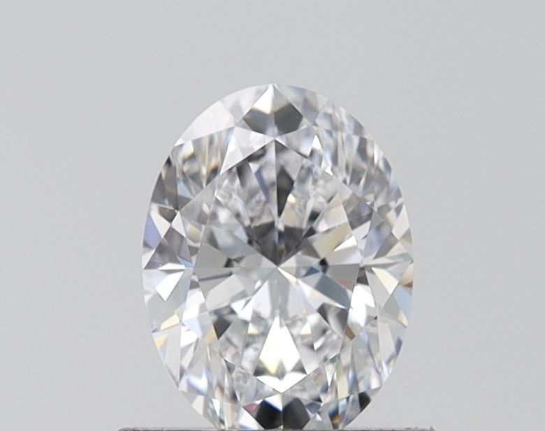 0.95 Carat Oval Lab Diamond with  Cut Diamond in 14KT  view 1

