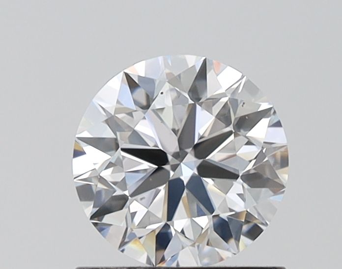 0.9 Carat Round Lab Diamond with  Cut Diamond in 14KT  view 1
