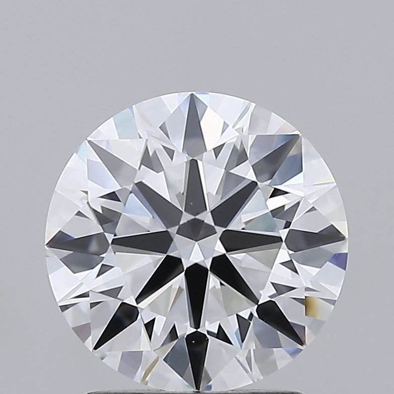 1.55 Carat Round Lab Diamond with  Cut Diamond in 14KT  view 1
