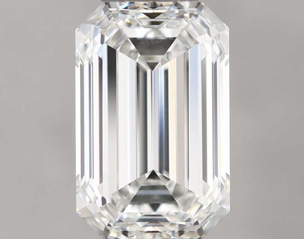 1.32 Carat Emerald Natural Diamond with  Cut Diamond in 14KT  view 1
