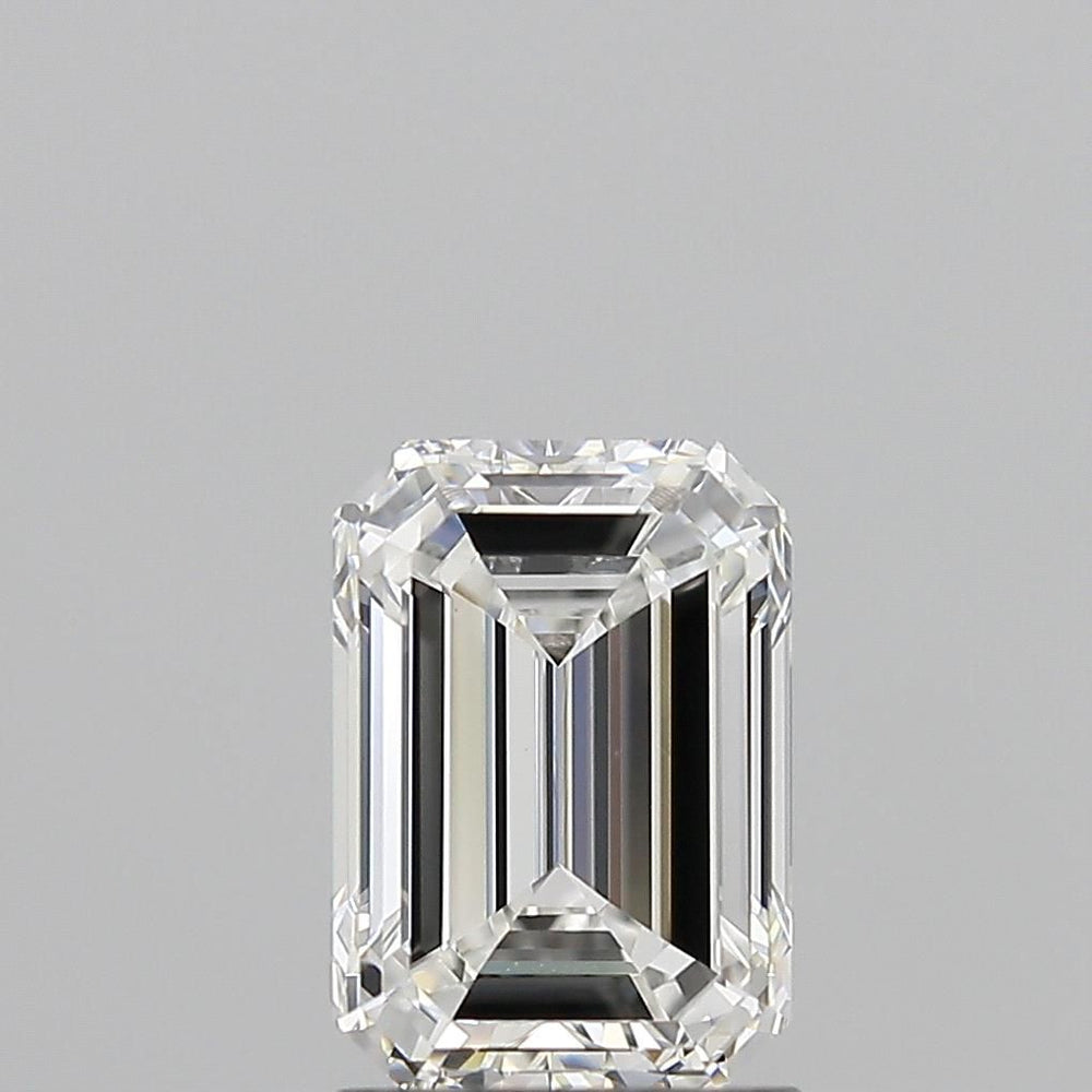 2.01 Carat Emerald Natural Diamond with  Cut Diamond in 14KT  view 1
