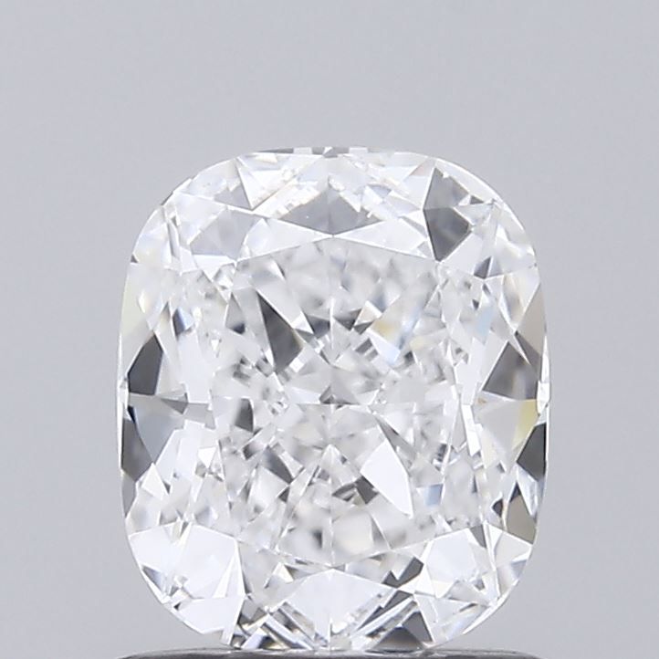 1.05 Carat Cushion Lab Diamond with  Cut Diamond in 14KT  view 1
