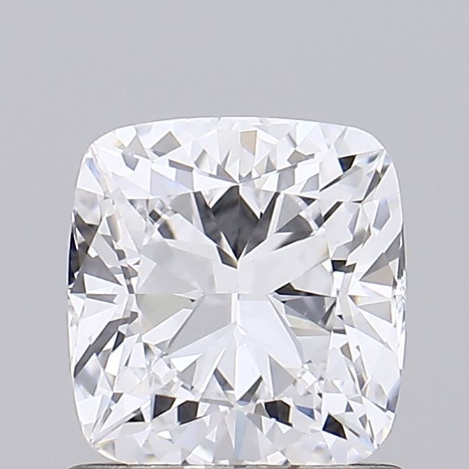 1.01 Carat Cushion Lab Diamond with  Cut Diamond in 14KT  view 1
