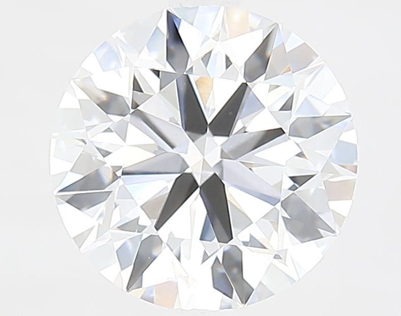 2.72 Carat Round Lab Diamond with  Cut Diamond in 14KT  view 1
