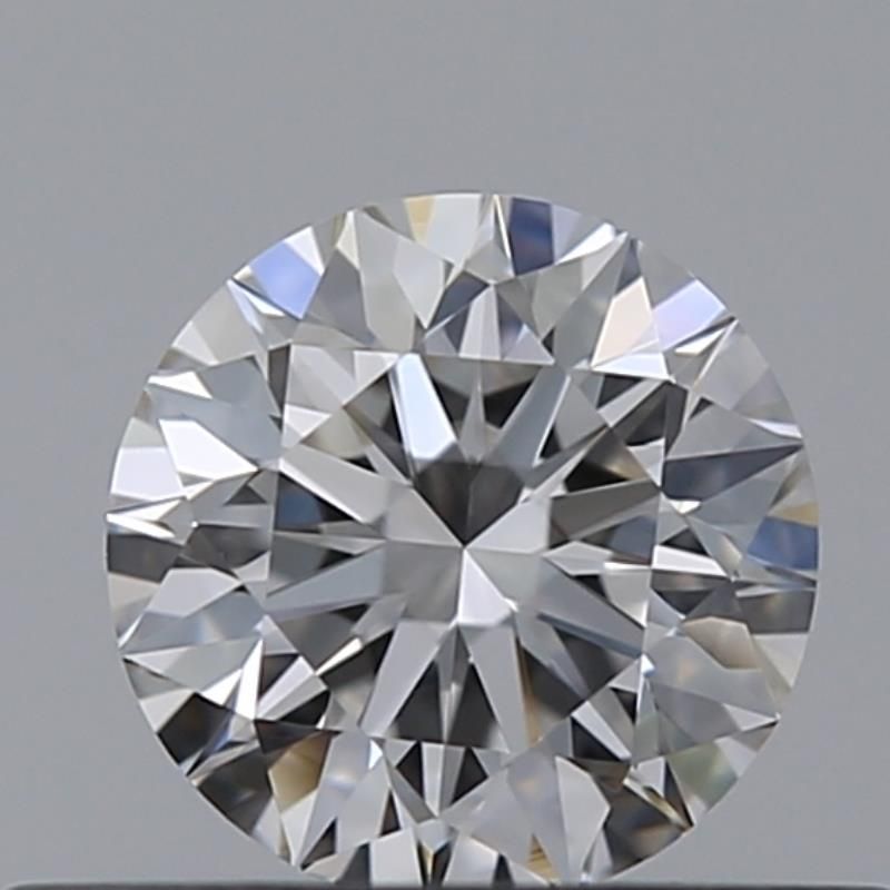 0.4 Carat Round Natural Diamond with  Cut Diamond in 14KT  view 1
