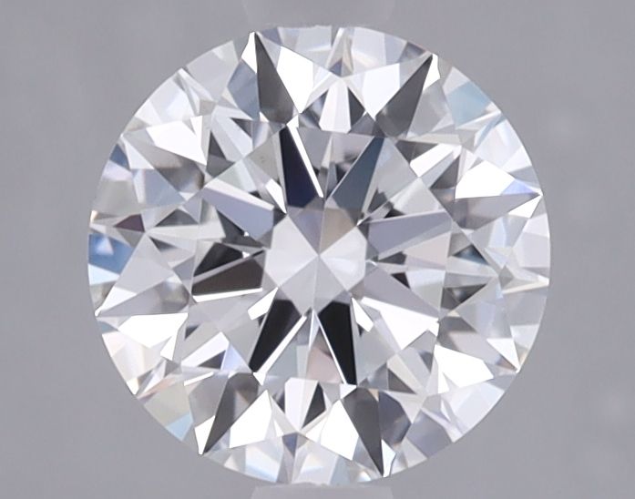 1.3 Carat Round Lab Diamond with  Cut Diamond in 14KT  view 1
