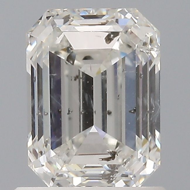 1.08 Carat Emerald Natural Diamond with  Cut Diamond in 14KT  view 1

