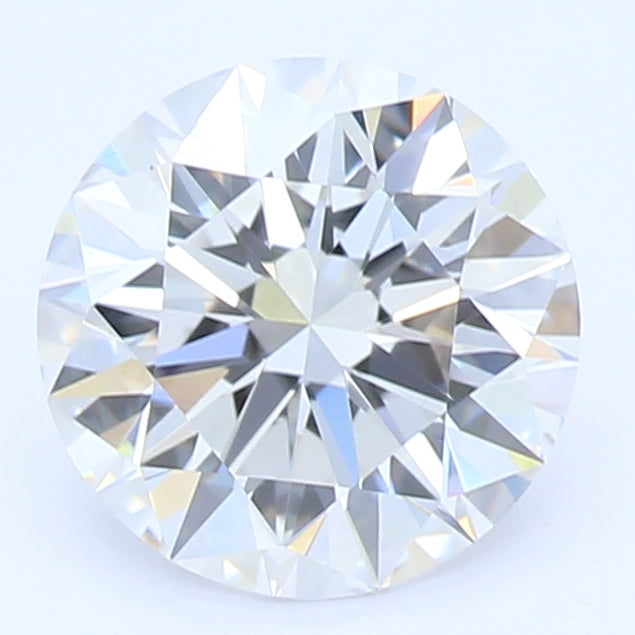 0.91 Carat Round Lab Diamond with  Cut Diamond in 14KT  view 1
