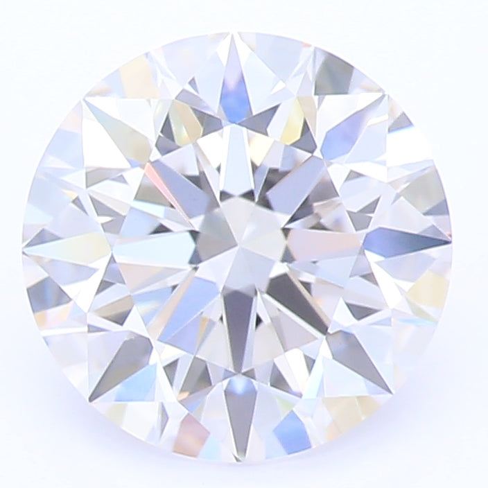 1.33 Carat Round Lab Diamond with  Cut Diamond in 14KT  view 1
