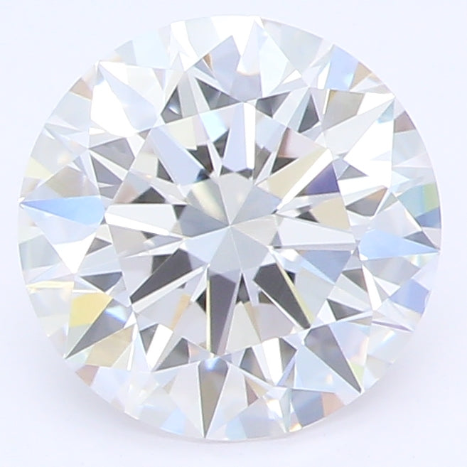 1.13 Carat Round Lab Diamond with  Cut Diamond in 14KT  view 1

