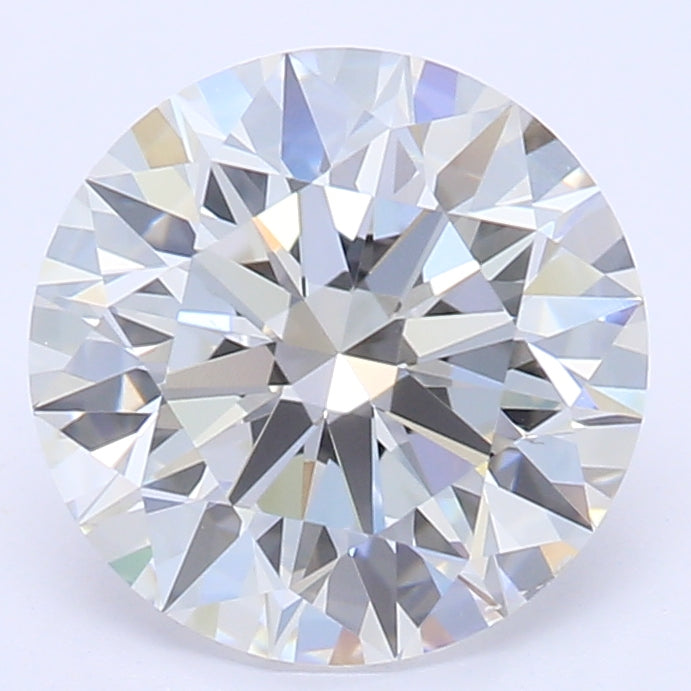 1.28 Carat Round Lab Diamond with  Cut Diamond in 14KT  view 1
