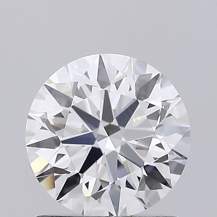 1.1 Carat Round Lab Diamond with  Cut Diamond in 14KT  view 1
