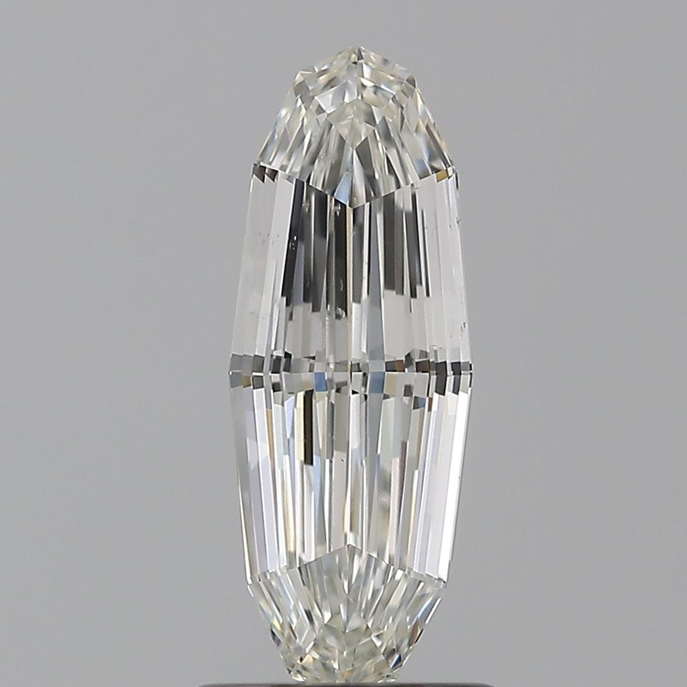 1.0 Carat Oval Natural Diamond with  Cut Diamond in 14KT  view 1
