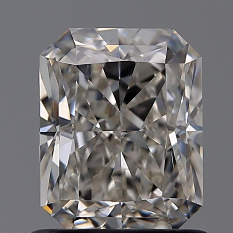 1.0 Carat Radiant Natural Diamond with  Cut Diamond in 14KT  view 1
