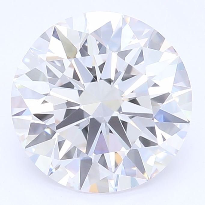 1.03 Carat Round Lab Diamond with  Cut Diamond in 14KT  view 1
