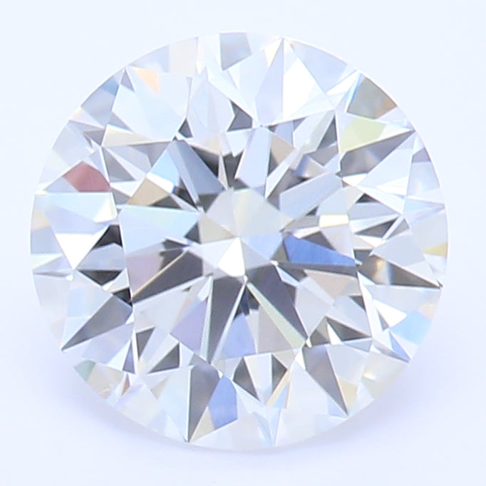 1.14 Carat Round Lab Diamond with  Cut Diamond in 14KT  view 1
