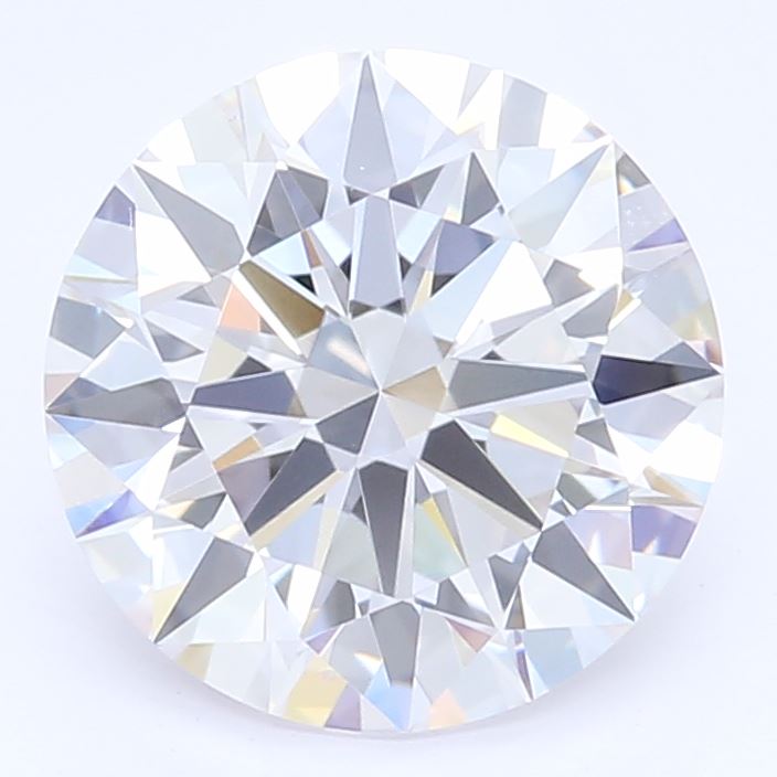 1.1 Carat Round Lab Diamond with  Cut Diamond in 14KT  view 1
